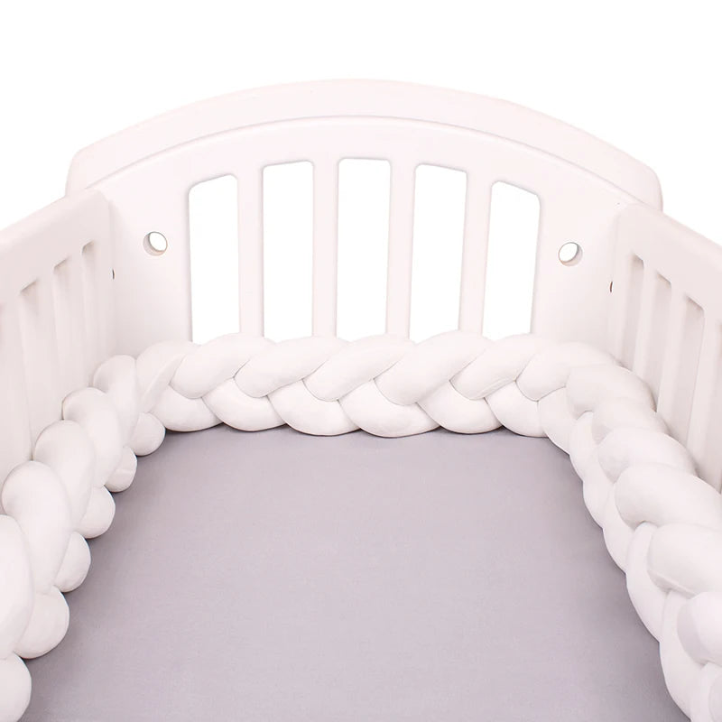 Tresse de Lit Bébé - Blanc