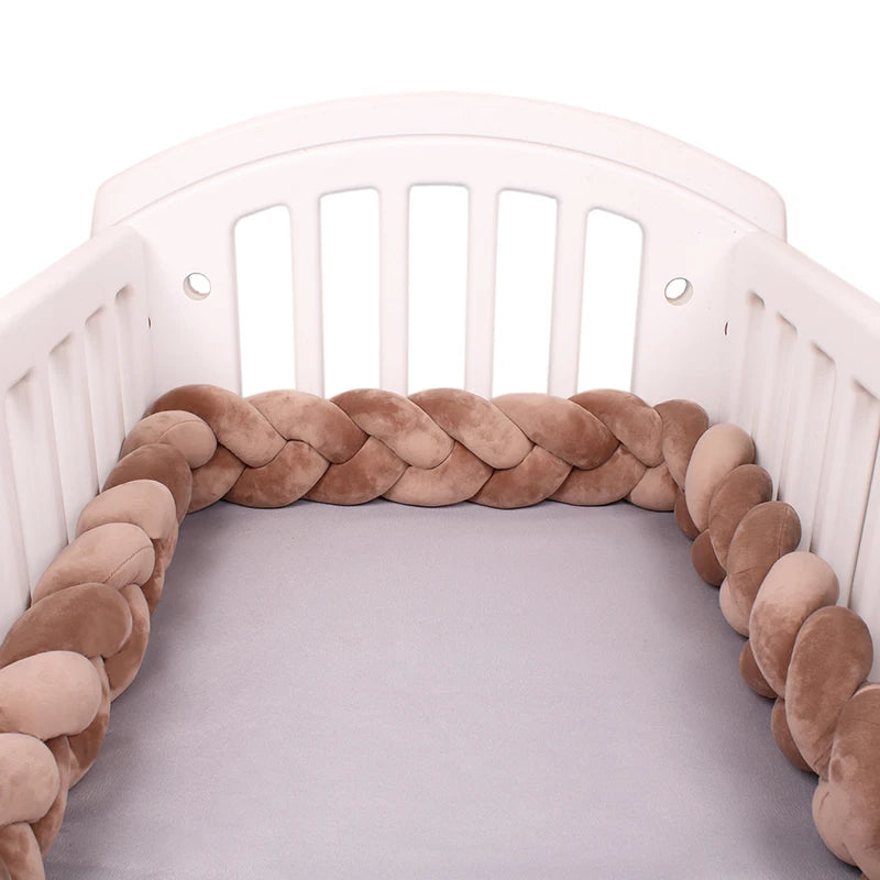 Tresse de Lit Bébé - Marron