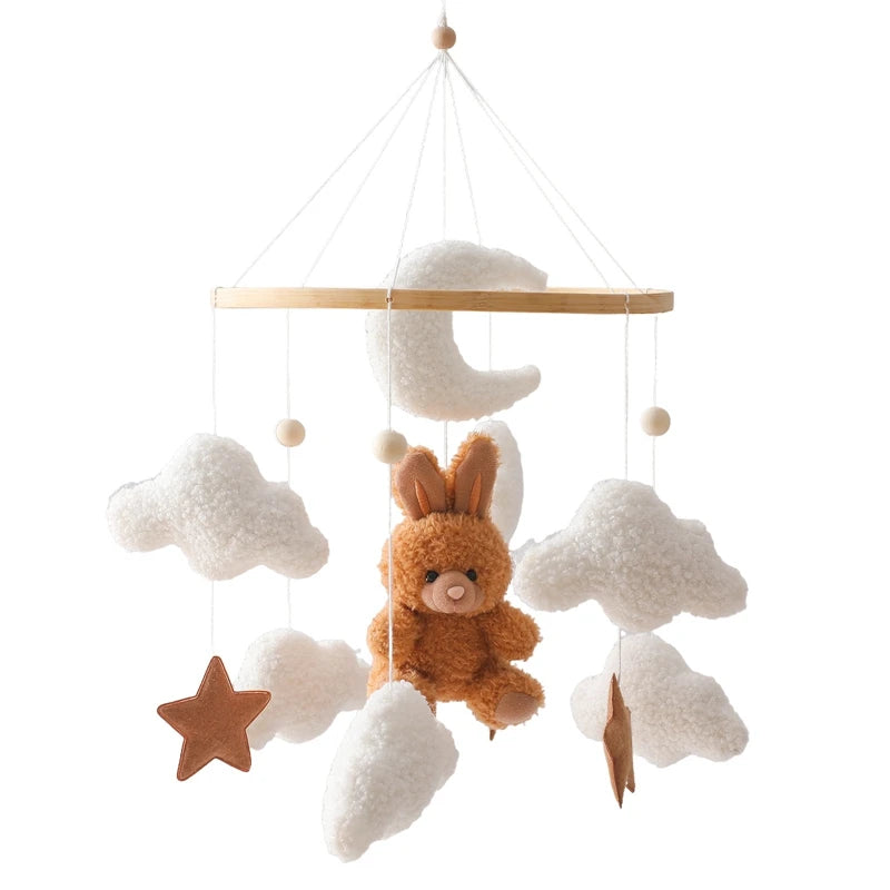 Mobile de lit - Lapin Marron