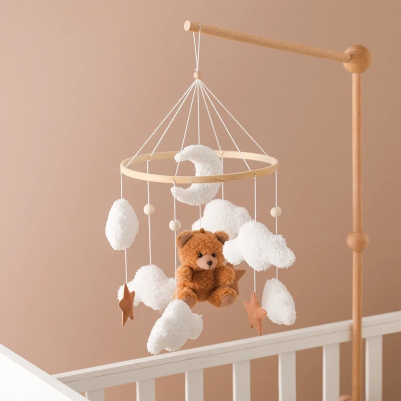 Mobile de lit - Ourson Marron
