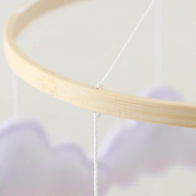 Mobile de lit - Ourson Rose