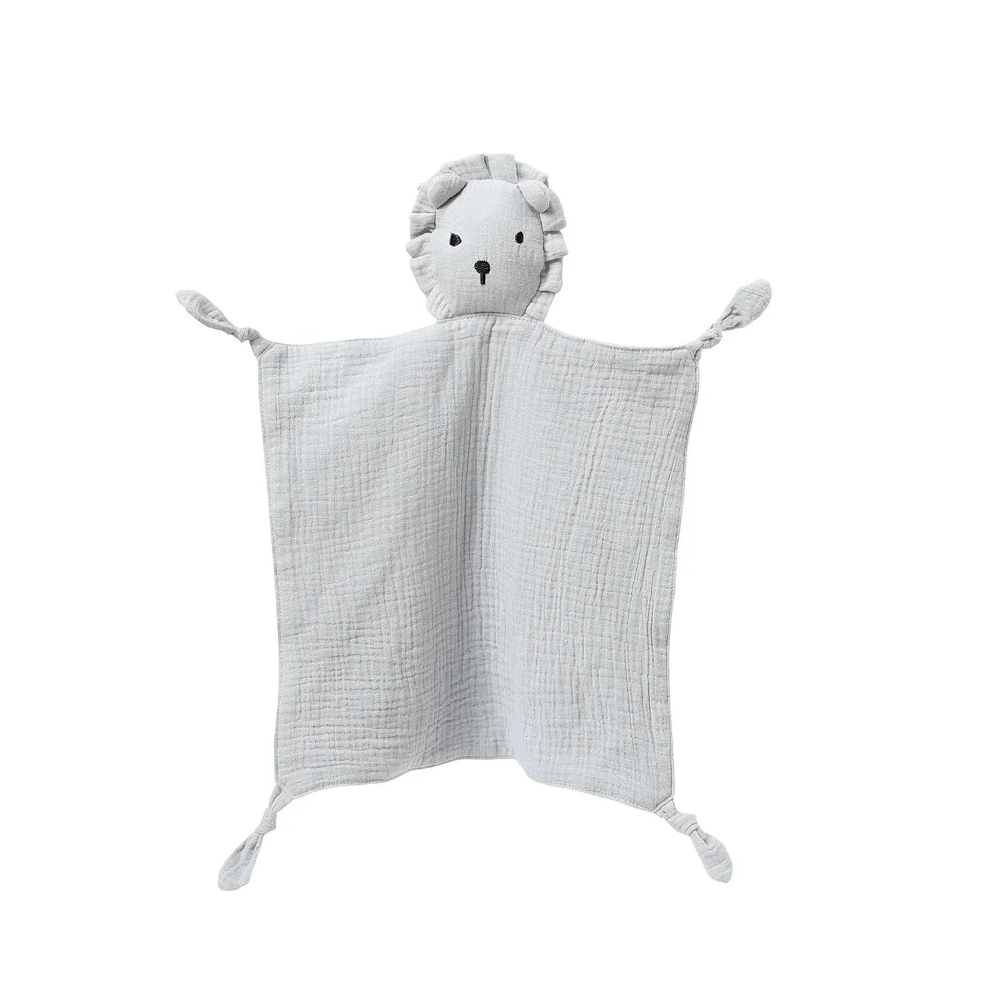Doudou Bébé - Lion Gris