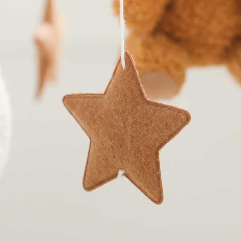 Mobile de lit - Ourson Marron