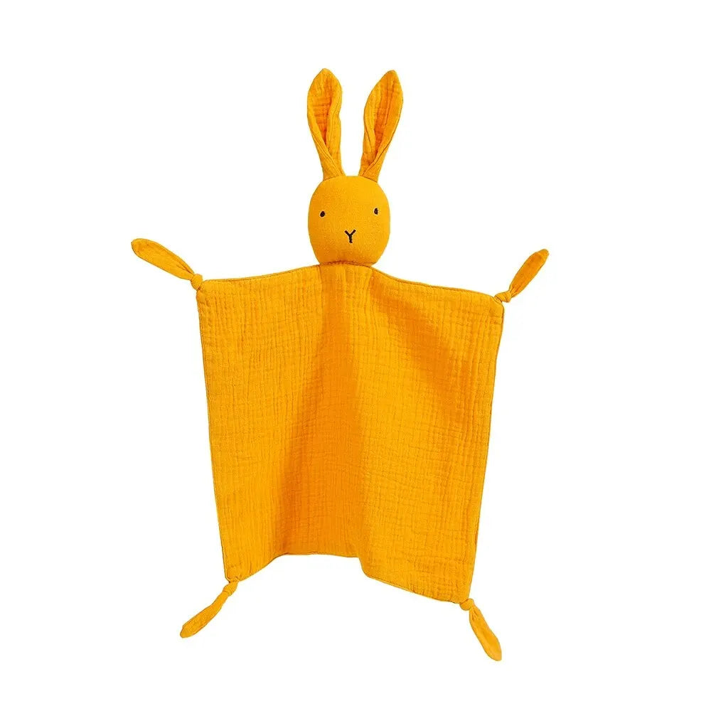 Doudou bébé - Lapin Orange