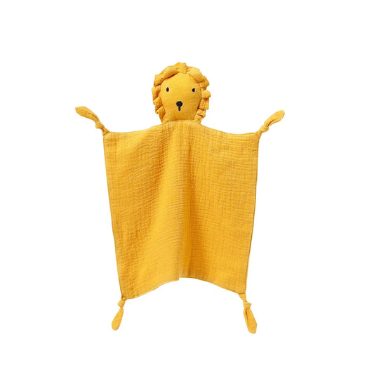 Doudou bébé - Lion Orange