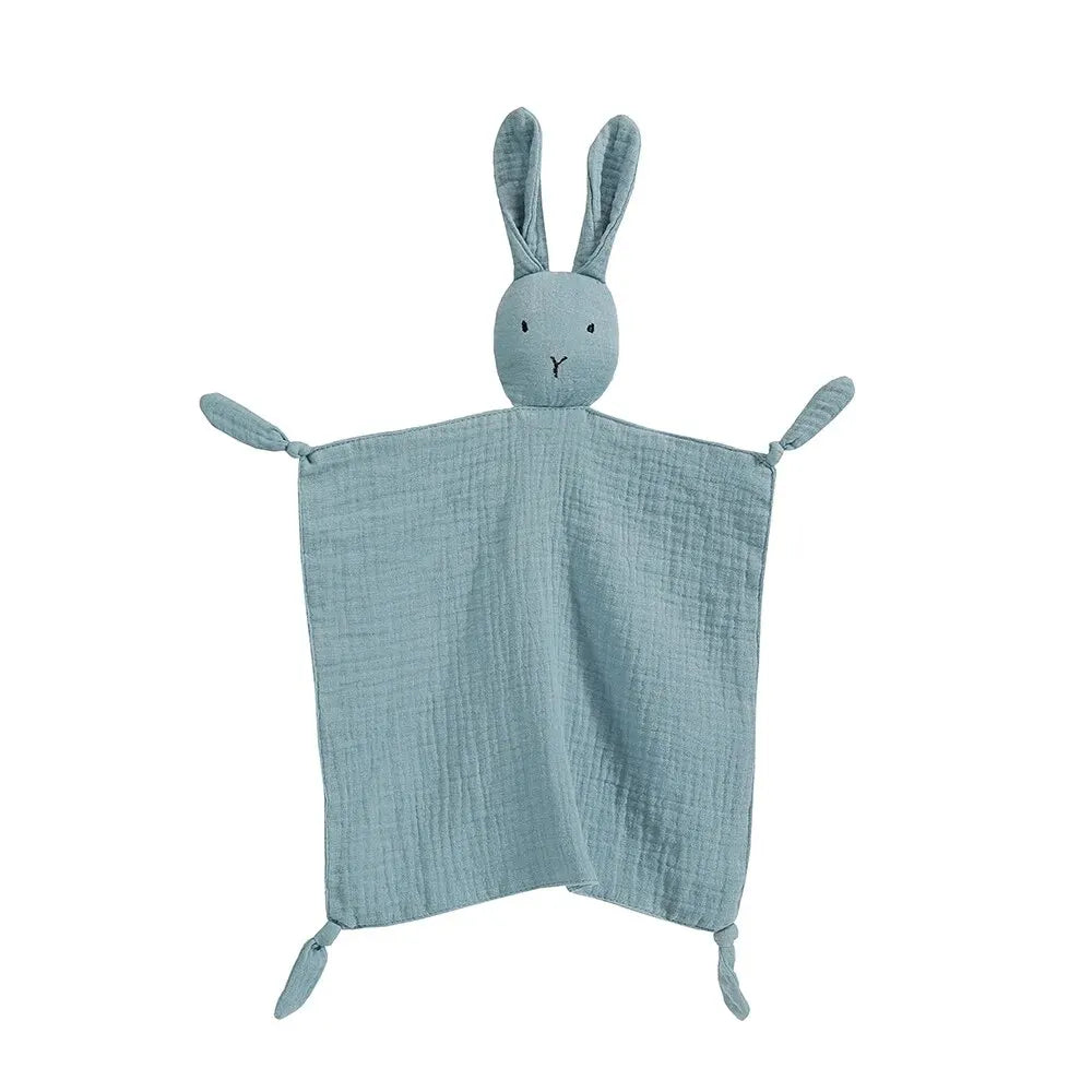 Doudou Bébé - Lapin Bleu