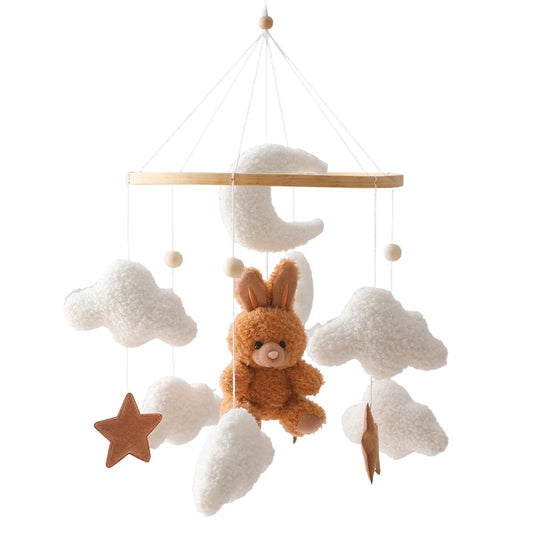 Mobile de lit - Lapin Marron