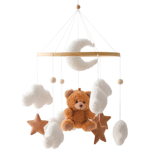 Mobile de lit - Ourson Marron