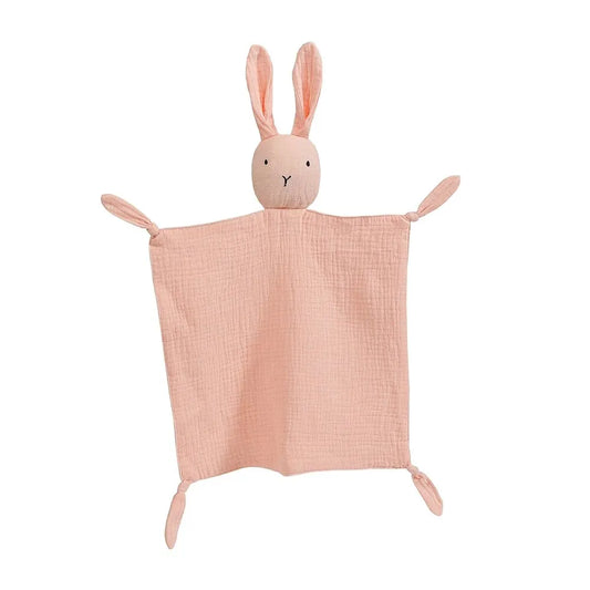 Doudou Bébé - Lapin Rose