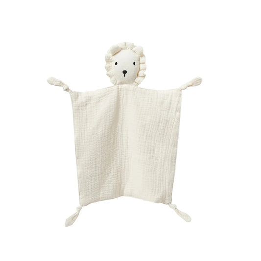 Doudou Bébé - Lion Blanc